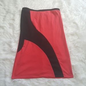 Caren Sport Pink and Black Dress